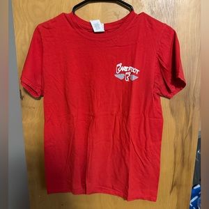 Small Red Gildan T-Shirt